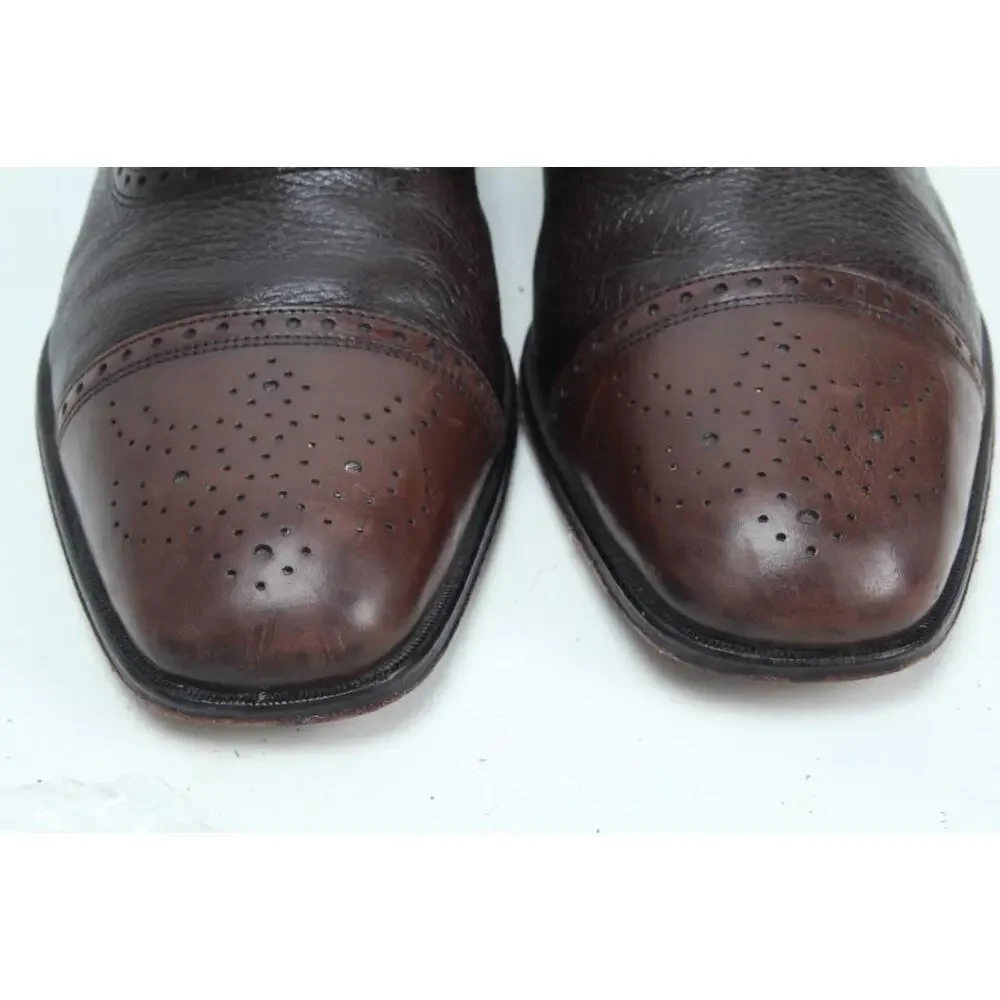 Florsheim Imperial Wingtip Oxfords Leather Mens Shoes Sz 10 EEE